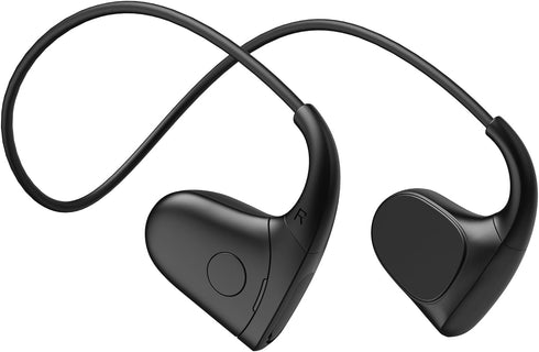 ZIOCOM Bone Conduction Headphones, Foldable Open Ear Bluetooth 5.3 Sports Wireless Earphones with Mic, IPX6 Waterproof