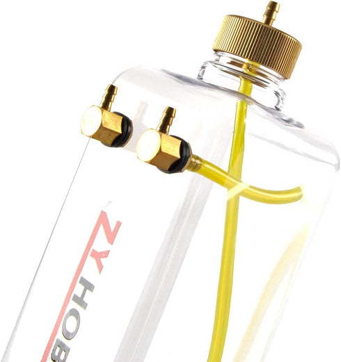 ZYHOBBY 1000ML,RC RC Fuel Tank Gas Fuel Bottle with Transparent Plastic for RC Airplane Model in USA