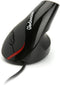 Wow Pen Joy WP-012-BK-E Vertical Optical Mouse, Right Hand, Ergonomic Design (Black)