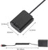 King Ma Dummy Battery NPFW50/ENEL15/LPE6/NP-FZ100/LPE8/NP-W126, Decoded Replacement with Type-C Power Adapter Cable for