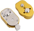 Quick Release Lock Mount Plate Bracket for ARRI RED Camera Monitor, Wireless Focus Motor, 3/8" 1/4 Screw (Yellow)