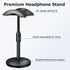 Universal Headphone Stand, Clear - Desk Hanger Holder Organizer for Gaming Headset, Premium Craftsmanship