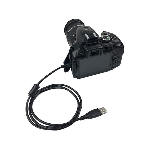 Sqrmekoko USB Interface Data Transfer Cable, Compatible with Nikon Digital SLR DSLR D3300 D750 D5300 D7200 D3200,