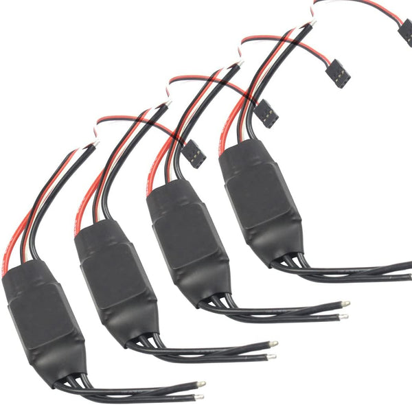 QWinOut 30A Two-Way Electric Speed Controller 2-4S Forward/Backward ESC Support Reversing Function