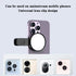 Kalofaye 15/14/13/12 Selfie Mirror Compact Phone Mirror Universal Phone Clip for iPhone Android Samsung Smartphone