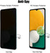 (3+3) For Samsung Galaxy A23 4G/5G (3 Pack) Anti Spy Tempered Glass Film Privacy Screen Protector and Camera Lens