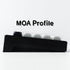PBT Keycaps - MOA Keycaps, Cute 130 Keys Dye-Sublimation Custom Keyboard Keycap Set for 61/64/68/84/87/100/104/108