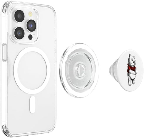 PopSocket PopSockets PopGrip for MagSafe, Disney Winnie The Pooh Sketch.