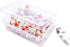 Granvela 66 Pieces Gateron KS-9 Red Switches for Mechanical Keyboards, 3-pin White-Shell Supporting SMD RGB Light