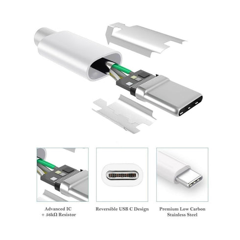 USB 3.1 Type C to USB A Charger Cable Compatible with T-Mobile TCL Revvl 4+/4 Plus/Tab 5G/Revvl 6 5G/Revvl 6X Pro 5G