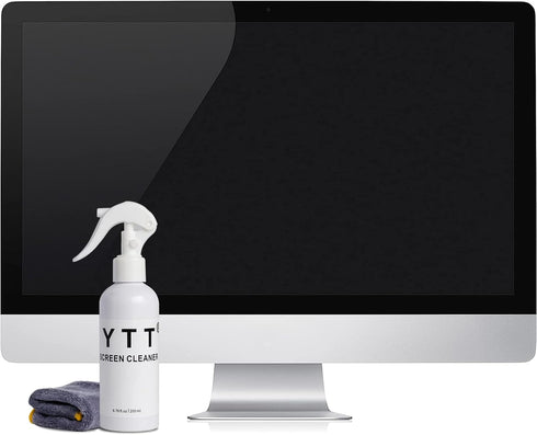 YTT Screen Cleaner Spray and Microfiber Cloth Kit, Large Screen Cleaner for Laptop, TV, iPhone, iPad, MacBook, LED and