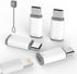 4 Pack Lightning to USB C Adapter for iPhone 15/15 Pro/15 Pro Max/15 Plus, Support Charging & Data Transfer, Type C