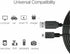 Marg H1 H2 H2n H4 H4N H5 H6 Q4 Q8 R8 AD-17 AD17 AD-0017D AD-17D USB Data/Charging Cable Cord for Zoom Handy Portable
