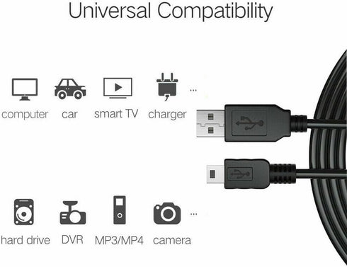 Marg 0667 0662 USB Data/Charging Cable Cord Lead for Philips Voice Tracer Recorder LFH LFH