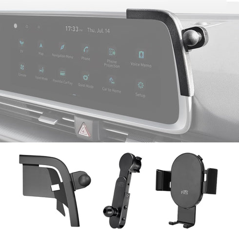 FICS Phone Mount for Hyundai IONIQ6 2023 - Customized Accessories for IONIQ6 2023