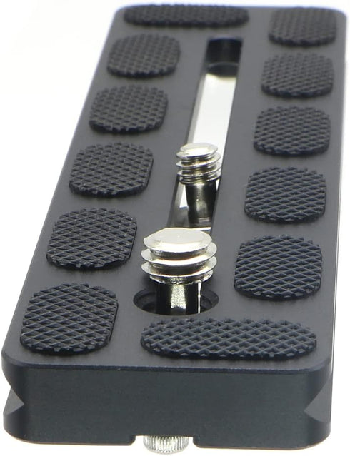 150mm Universal Quick Release QR Plate with 1/4" and 3/8" Mounting Screw for Tripod, Ball Head, DSLR Camera - Arca