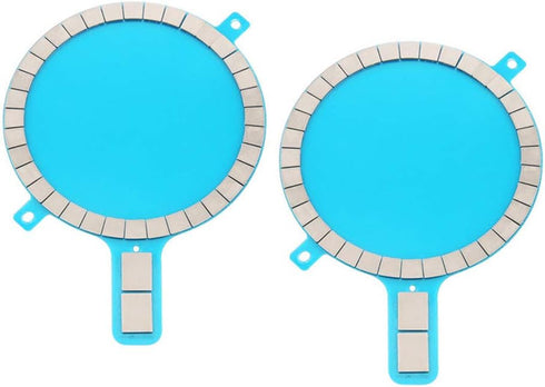 XZC Mag Safe Magnet Sticker, Strong Magnetic Cover Sticker for Mag Safe DIY Wireless Charging for iPhone (2Pcs)