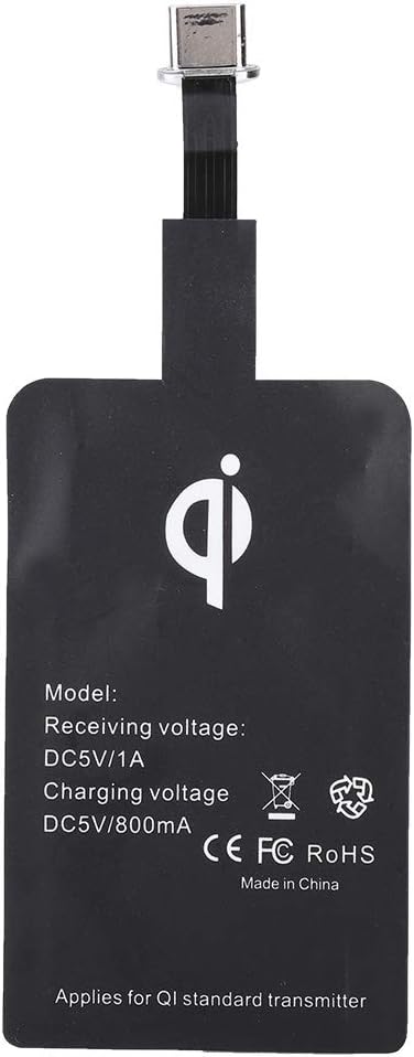 Charging Receiver, 5V 1000mAh Charger Adapter, Plug and Play Fast Charging Receiver Module for Android and iOS Phone