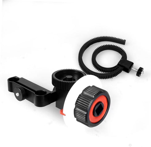 Follow Focus Rig Kit, Follow Focus Gear Ring, Compatible with Camera Follow Focus 804rc2
