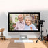 Webcam Tripod Stand Extendable for Camera/Phone/Webcam, Desk Tripod Mount Holder Compatible with Logitech Stream