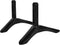 LIFKOME Tv Stand Base Pedestal with Screws Black Tv Support Feet for Tabletop