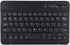 Russian English Keyboard, 7 Inch Rechargeable Ultra Thin Wireless Bluetooth Keyboard for Smart Phone Tablet
