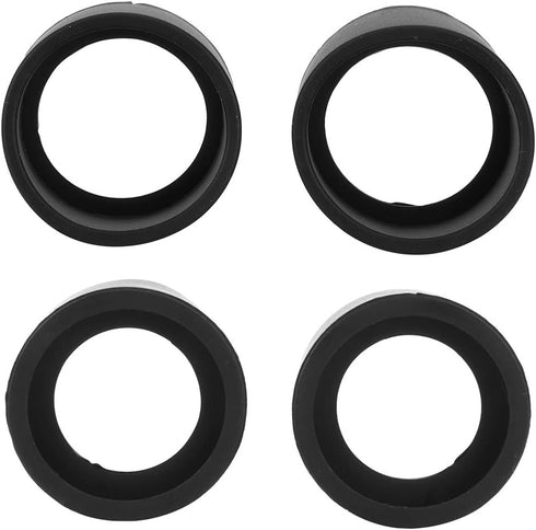 AUNMAS 2PCS Eyepiece Cover, Binocular Eye Cups Replacement Guard Soft Rubber 36mm Diameter for Stereo Microscope