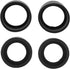 AUNMAS 2PCS Eyepiece Cover, Binocular Eye Cups Replacement Guard Soft Rubber 36mm Diameter for Stereo Microscope