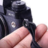 4 Pack Camera Triangle Split Ring Leather Pad Protector Cover for Fujifilm, Canon, Nikon, Sony, Olympus