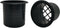 Speaker Cabinet Port Tubes for PA/DJ Speaker Cabinets, Subwoofer Bass Reflex Tube, 3" Diameter, 3" Length - 2Pack