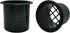 Speaker Cabinet Port Tubes for PA/DJ Speaker Cabinets, Subwoofer Bass Reflex Tube, 3" Diameter, 3" Length - 2Pack