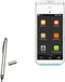 BoxWave Stylus Pen for Pax A920 - DualTip Capacitive Stylus, Metallic Silver