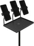 ZUDILYO 1/4" 9.84x7.08 Inch Projector Tray Laptop Tray Platform Holder Pallet for Screw Tripod Stand for Office, Home
