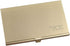 Aluminum SIM Card Case, Universal Waterproof Slim Mini Storage Case with 12 Nano SIM Card Slots, Gold