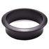 2 Inch Zinc Alloy Desk Hole Cover Grommets, Black Wire Cord Cable Organizer for Computer Desk
