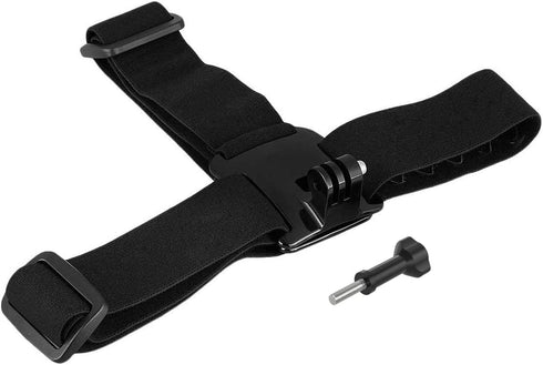 Sametop Head Strap Mount Compatible with GoPro Hero 12, 11, 10, 9, 8, Hero 7 Black/Silver/White, Hero 6, 5, 4, Session