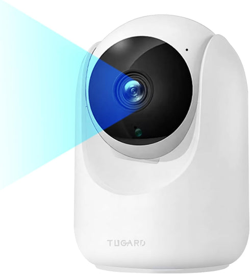 TUGARD Indoor Security Camera,2.4G WiFi Cameras for Home Security,Pan Tilt 355View 100vertical,Motion Detection