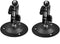 2 Pcs Wall Mount Round Base Flexible Bracket Stand for CCTV Camera Camcorder