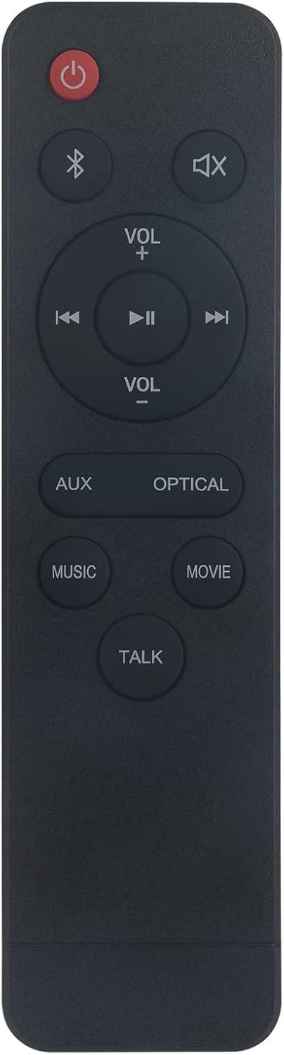 PERFASCIN STV370D Replacement Remote Control for ONN Bluetooth TV Soundbar Audio System Speaker