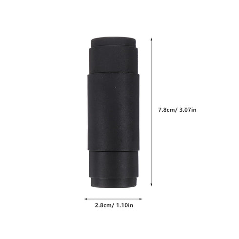 EXCEART 2pcs Black Audio Speaker Plug Twist Lock Female to Female Connector 4 Pole Coupler