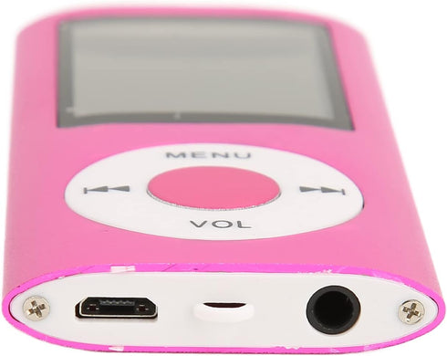 LICAEVEY 1.8" MP3 64GB, Ultra Thin Bluetooth Player with LCD Screen, Expandable Memory to Portable Music Player