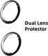 Generic Insta360 X4, 2Pcs Lens Guard for PC Protective Lens Cover, Sticky Dual Lens Protector Case Action Camera