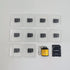 Micro SD Card 128MB Pack of 10, Factory Wholesale Small Capacity for Small Files Only, Not Suitable for Camera, Phone