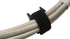 Cable TIE Saddle Mount for 1/2" Width Velcro Ties and ONE Wraps - 25PCS/PKG, Black (TV-14SBK aka AX100781)