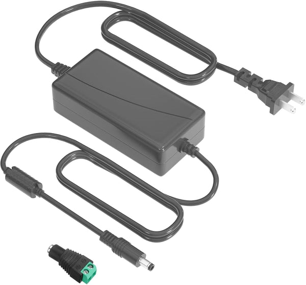 ZYHKJYL 12V 5A Power Supply for LED Light Strips(with a Female DC Connctor),