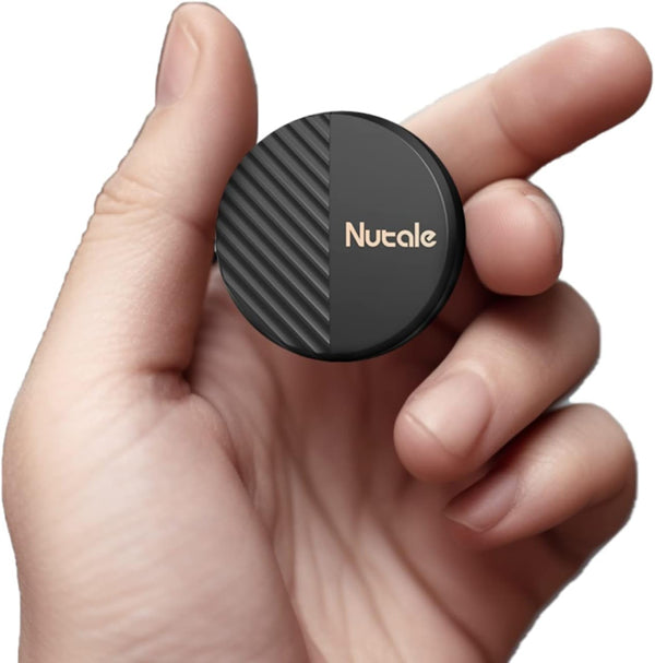 Bluetooth Smart Tag Tracker Key Finder with Key Chain and Separate Battery Compartment for Luggage Backpacks