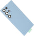 Back Glass Cover for Galaxy S23 Ultra, Replacement Back Door Cover with Camera Lens, Repair Tool Kit Included (Blue)