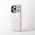 Dumkery 17 Cute Phone Case Compatible with iPhone Pro Case, Bow Aesthetic Pattern, Soft Clear TPU Shockproof Cases