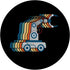 Retro Robot Vintage Robotics Engineer PopSockets Standard PopGrip