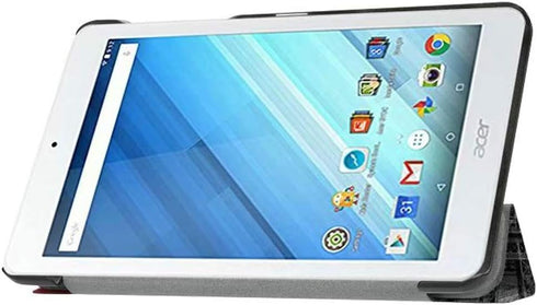 Ultra Slim Folio Stand Luxury Leather Case with Smart Cover for Acer Iconia One 8 B1-850 B1-860 B1-870 / One8 B1-860A